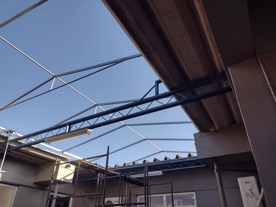 Estrutura em ferro galvanizado - S&A Serralheria